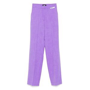Gcds Purple Trousers - Tailored Trousers Women